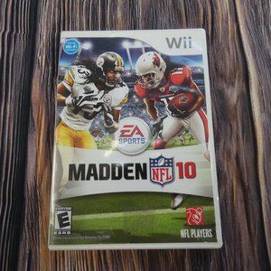 Nintendo Wii Game Madden NFL 10 EA Sports